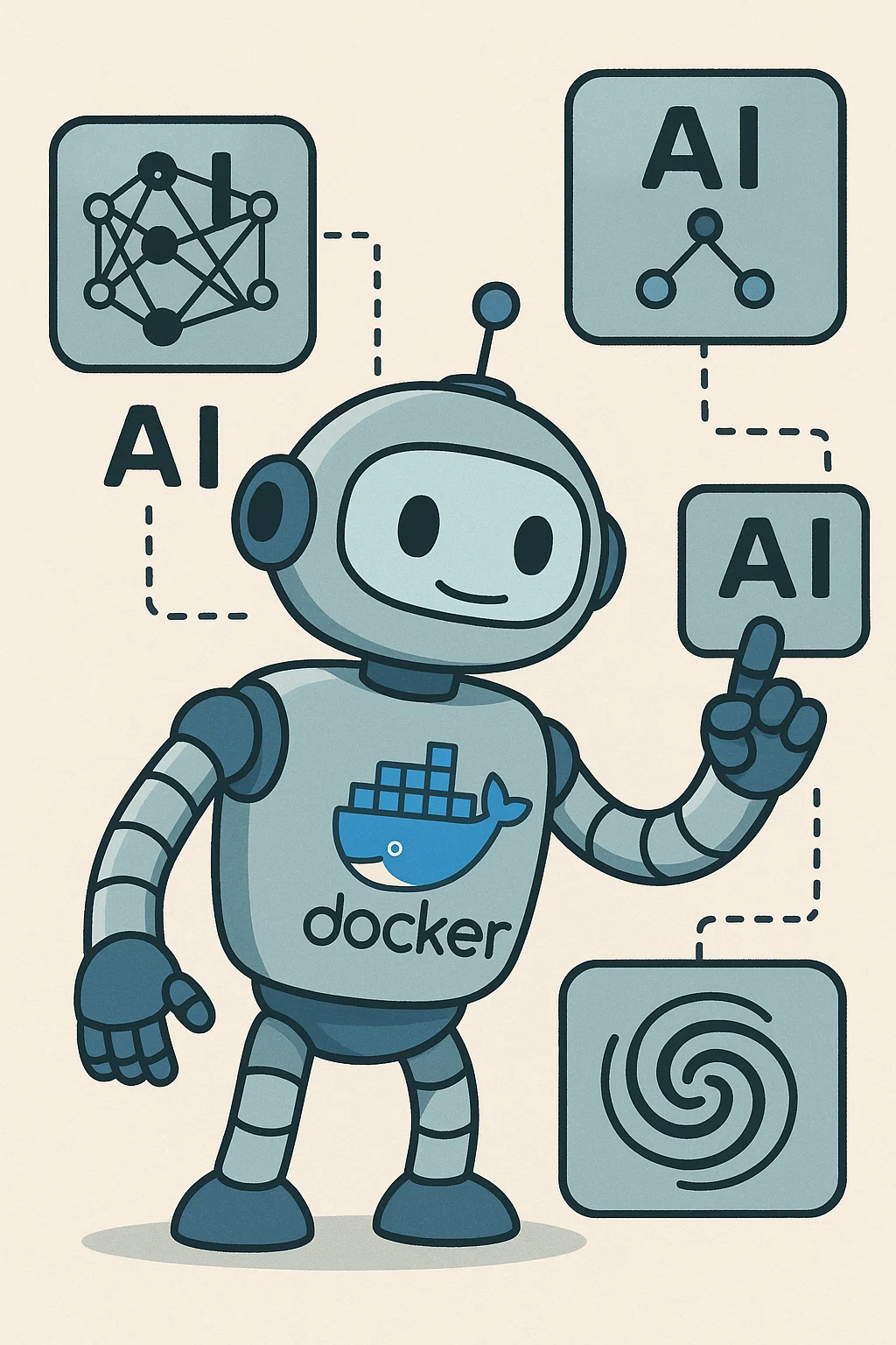 Portada — Docker y IA generativa