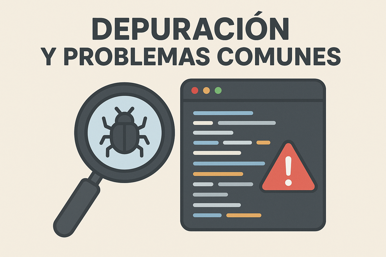 Depuración y problemas comunes — lupa y consola